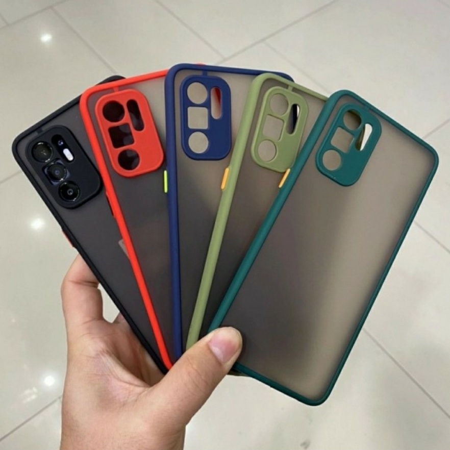 CASE MATTE OPPO RENO 6 PRO TRANSPARAN FUZE MACARON MY CHOICE - FA