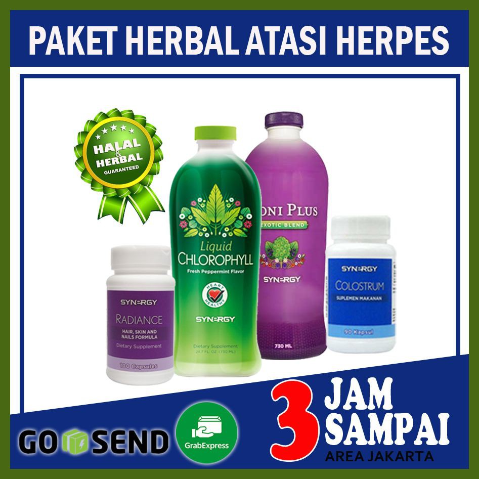 Obat Menyembuhkan Cacar Api / Cacar Ular / Herpes Bahan Alami