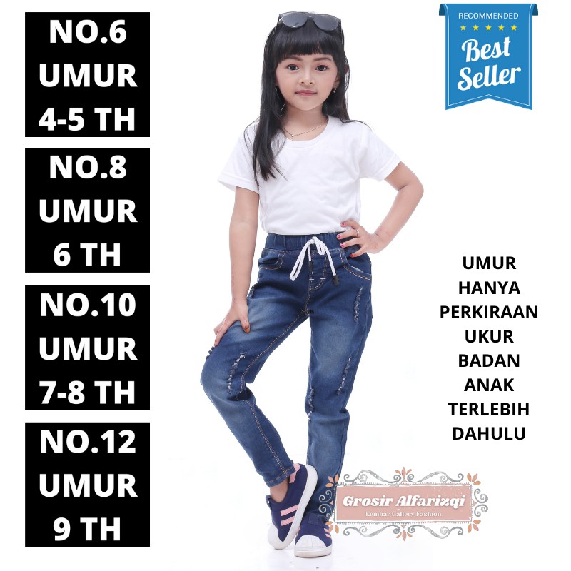 Celana Panjang Jeans Anak Perempuan Levis Import Celana Anak Cewek Jeans Sobek Anak Terbaru