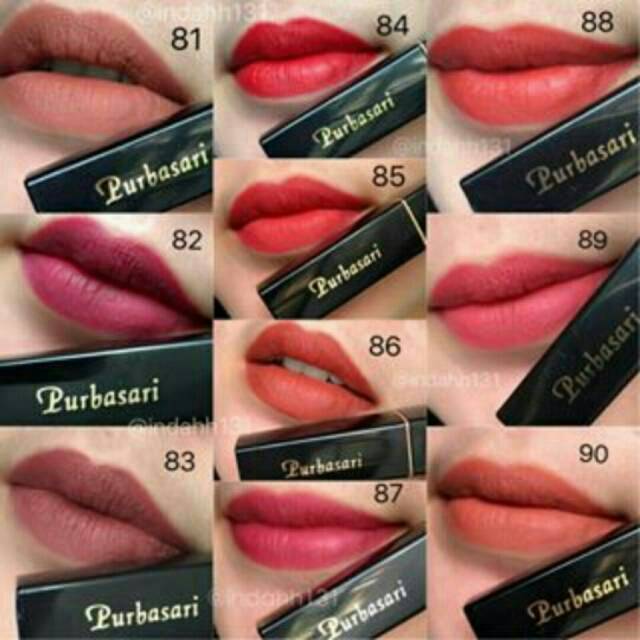 Purbasari Lipstick Color Matte Purbasarimatte Shopee Indonesia Lipstik best seller purbasari