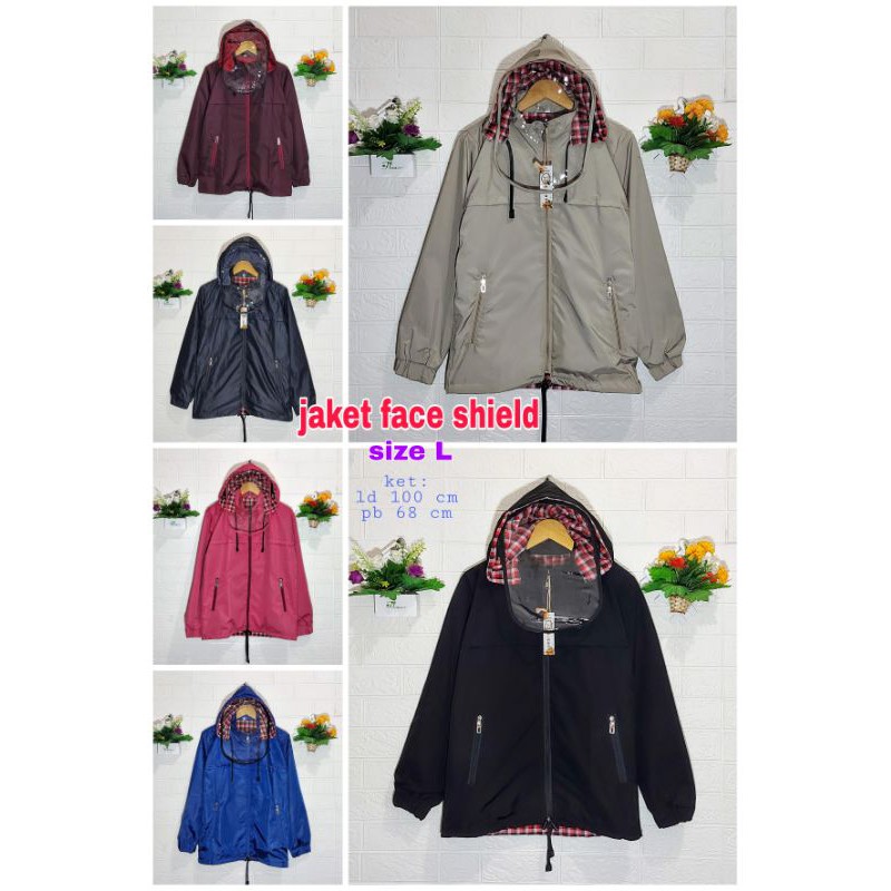 Jaket Tameng/APD/anti corona size L ld 100 cm