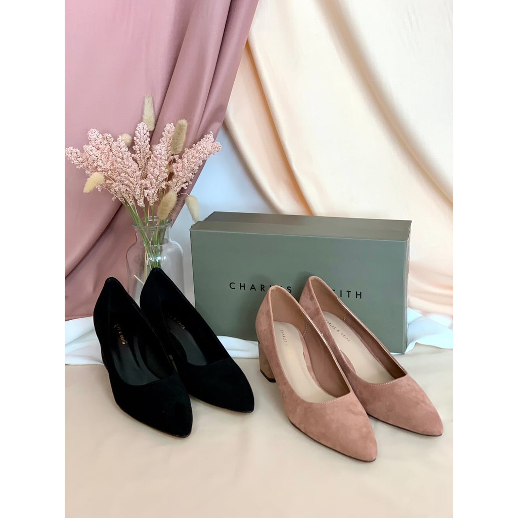 [7.7 Boombastis Sale⚡] - SEPATU WANITA CKS460 TRAPEZE HEEL COURT SHOES PREMIUM IMPORT