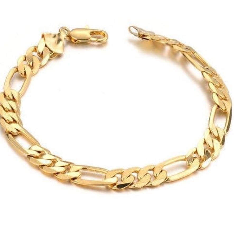 Gelang Emas 18k Lebar 6MM / 10MM Untuk Pria