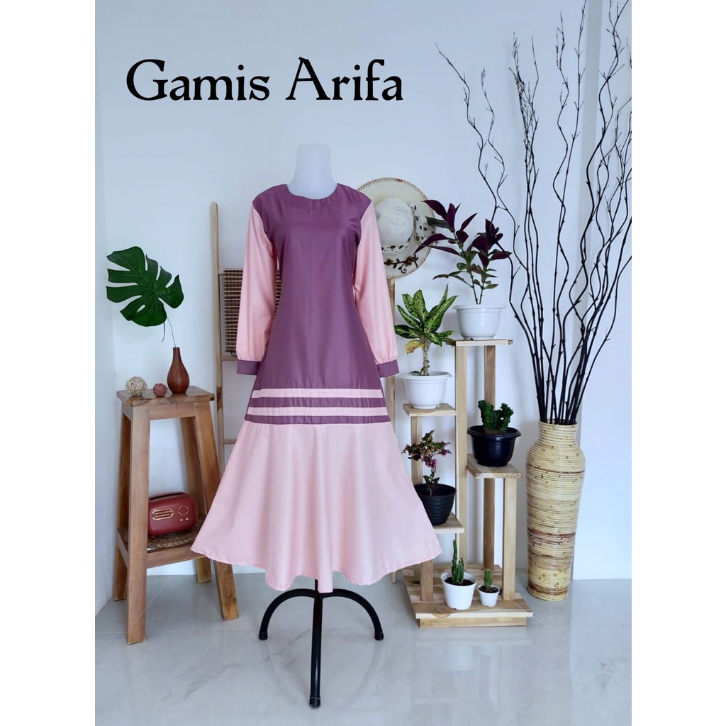 Gamis Arifa | Gamis Anak perempuan | Gamis Dewasa | Gamis Couple