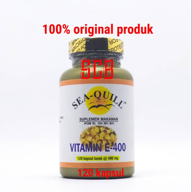 Sea Quill Vitamin E 400 IU - Isi 120 Kapsul