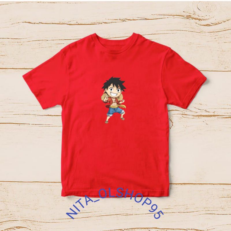 baju anak karakter, baju anak anime, baju anak one piece