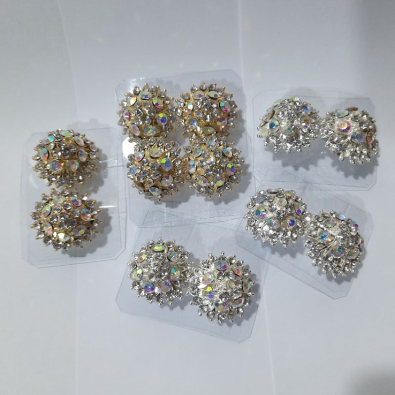 Anting/giwang pengantin cekrek/Giwang Manten/Giwang Jepit/Giwang Klip