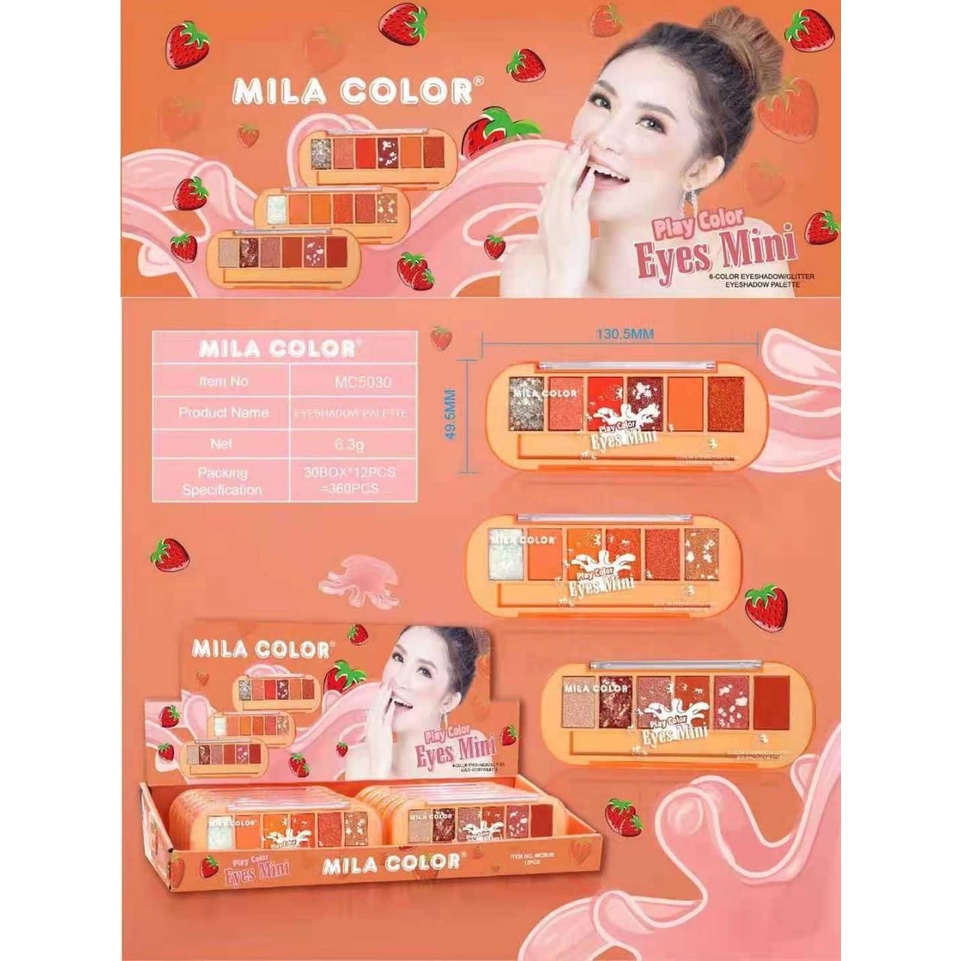 [Per Pc] Eyeshadow Mila Color Play Color Eyes Mini