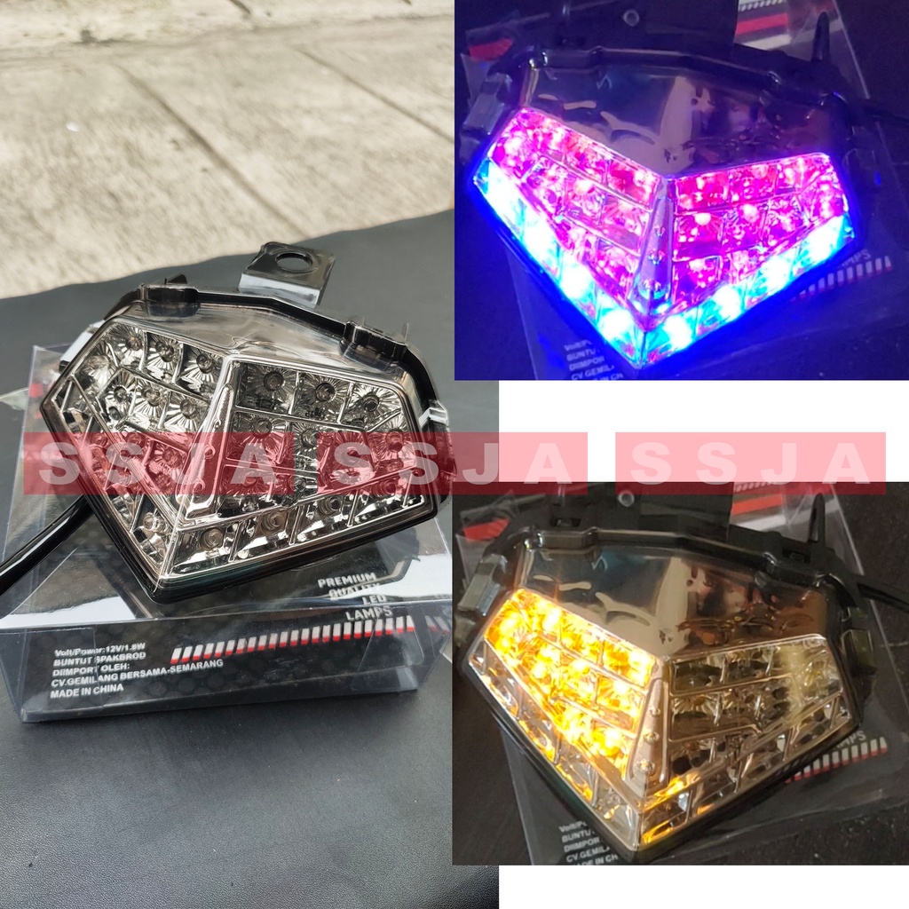 Lampu Stop 3 In 1 Yamaha Vixion New NVL - Stoplamp Model JPA Stoplamp LED NEW Vixion Lampu Belakang / Stop Lamp + Sein Sen Sign