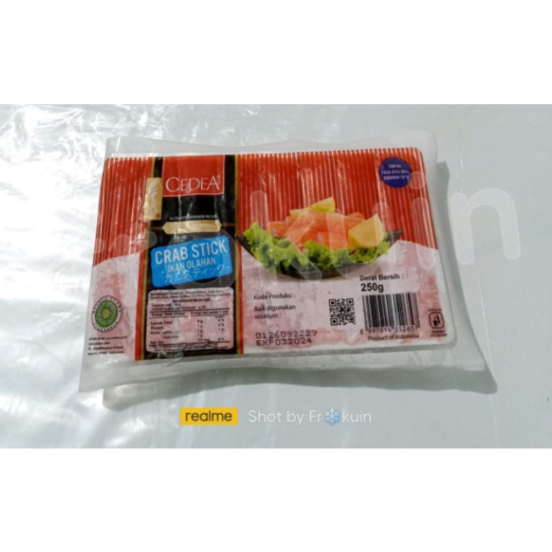 

Cedea Crab Stik 250gr - Frozen Food Murah