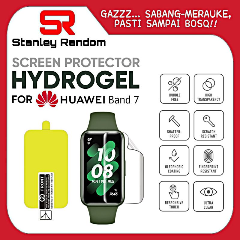 Huawei Band 7 Anti Gores Hidrogel Screen Guard Protector Layar