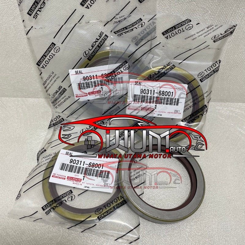 OIL SEAL FRONT WHEEL SIL RODA DEPAN RINO 115 Dyna 110 90311-68001