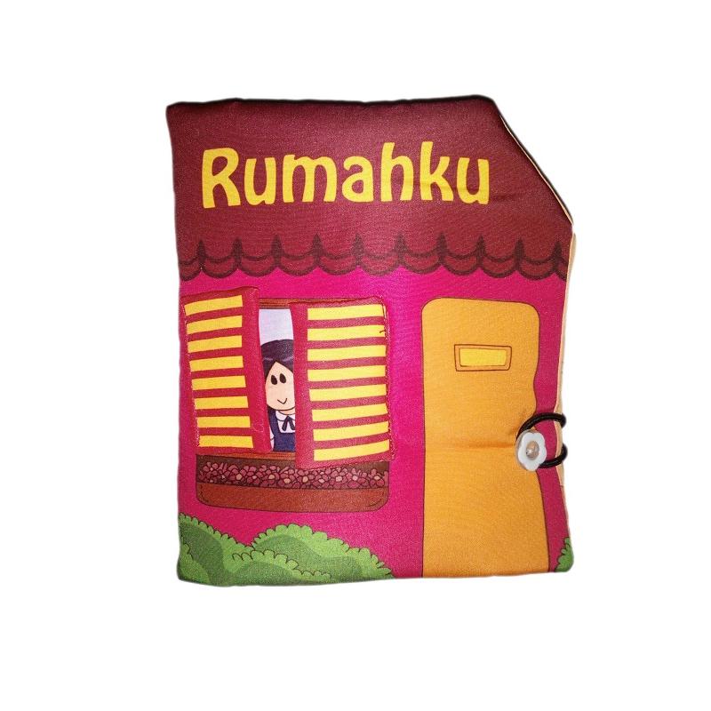 Buku Kainku Buku bantal Softbook Rumahku Merah