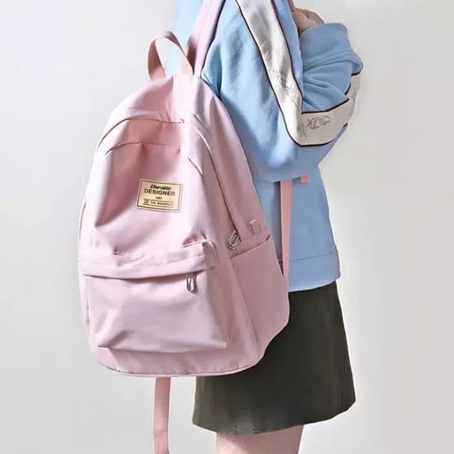 Backpack Female High School Students - Phium Tas Backpack Ransel Sekolah Stylish