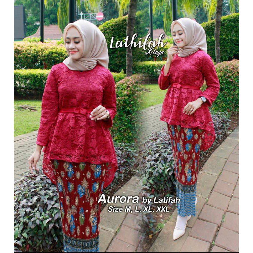 kebaya aurora trendy