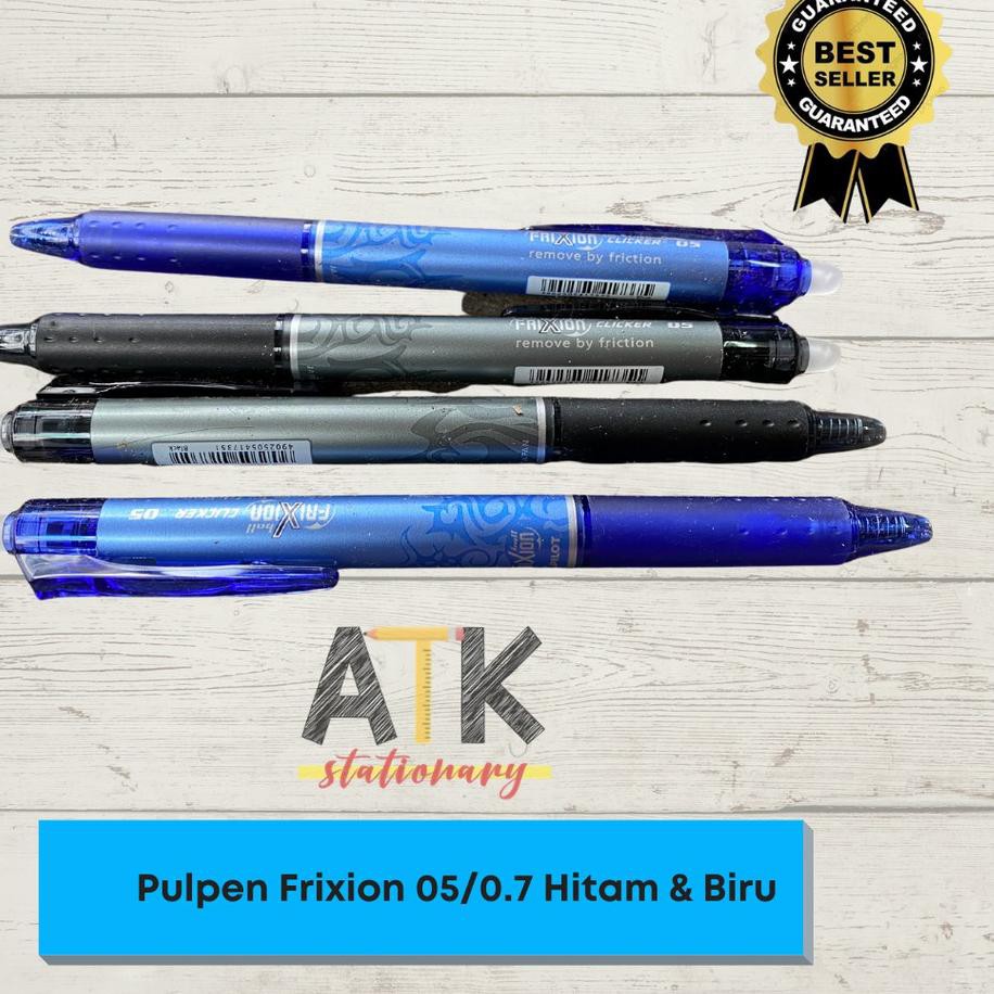 

[ Best Seller ] Pulpen Frixion Pilot 0.7/0.5 ( pulpen bisa dihapus) atk