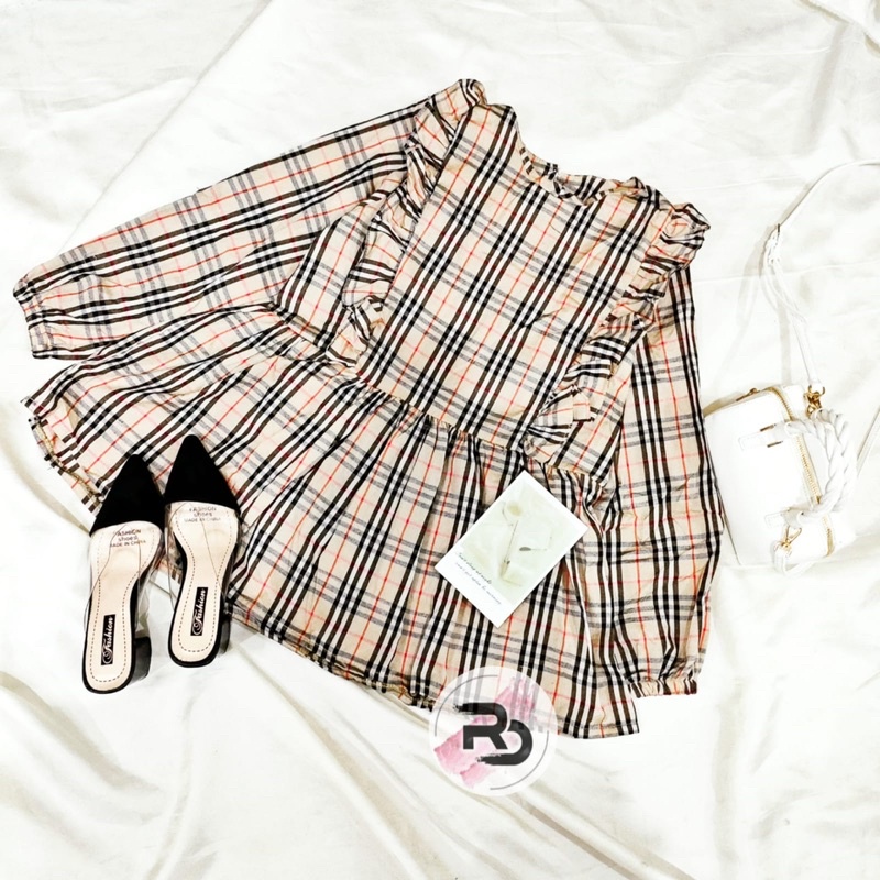 RD FASHION CIRELEA BLOUSE - BLOUSE MUTHIA FIT TO L