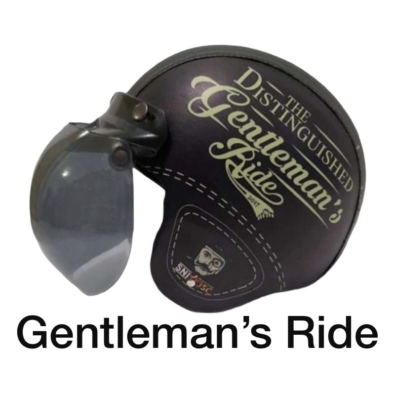 helm bogo dewasa gentleman ride