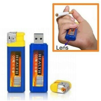 camera/kamera spy pengintai model korek api gas