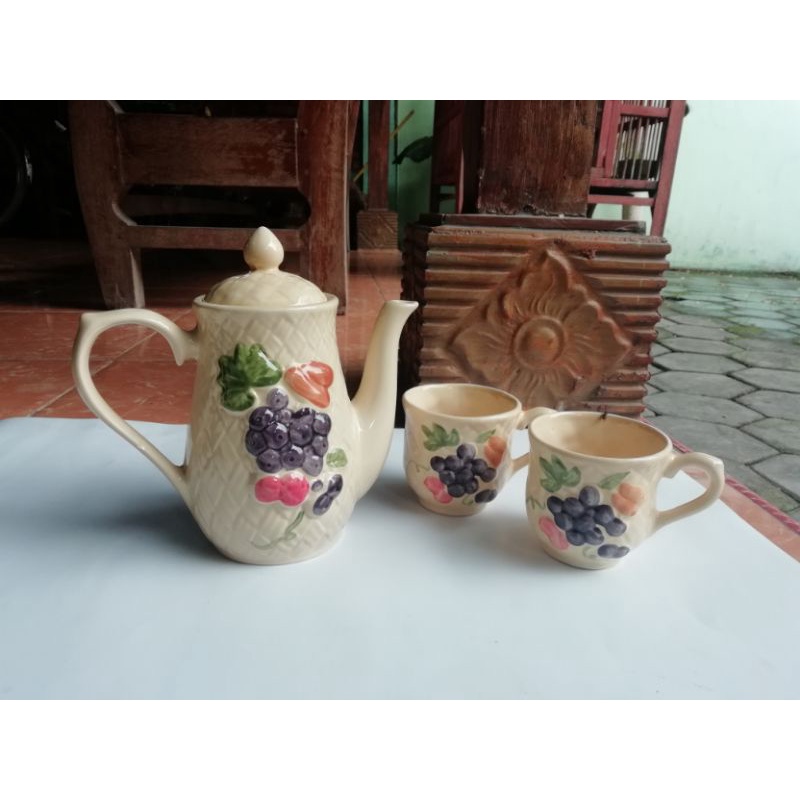 Promo Teko Keramik Set/Teko Kaca