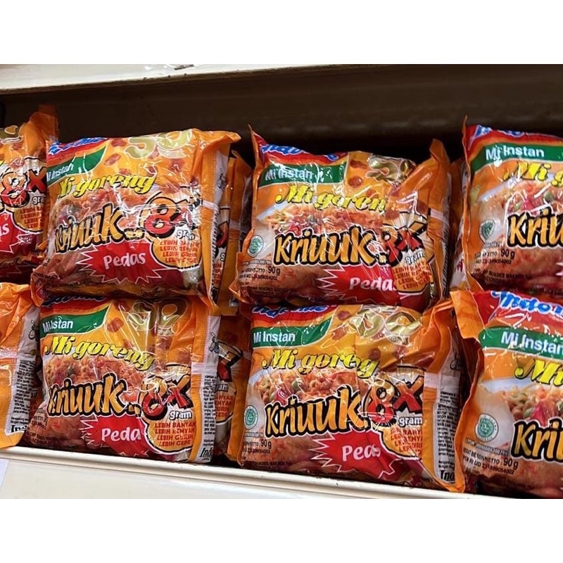 

Indomie Kriuk Pedas 8kali