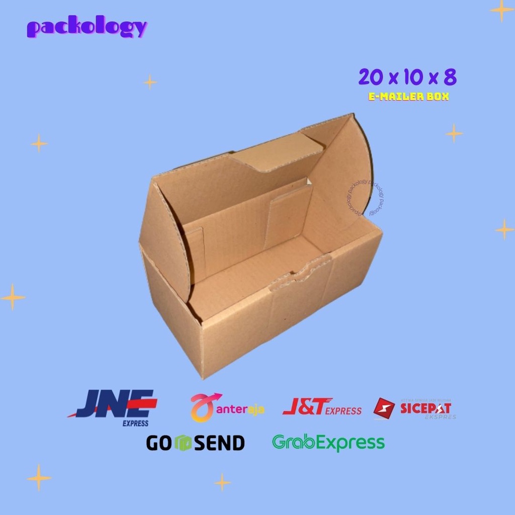 

Kardus 20x10x8 cm | Box Die Cut dan Easy Usage | Box Aksesories