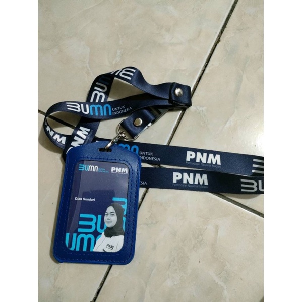 Ready stok Paket TALI Id Card bumn pnm mekaar mandiri pegadaian bni bri pertamina garuda pln tekom i