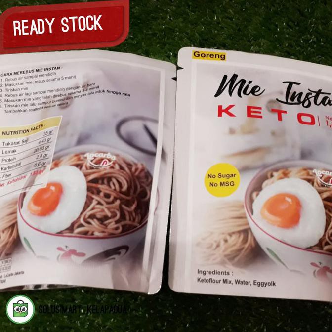 

Terlaris# Mie Instan Rendah Karbohidrat - Goreng