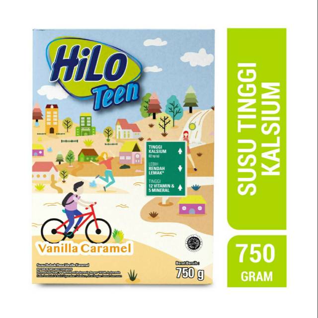 

Hilo Teen Vanilla Caramel 750g 750gr 750 gram