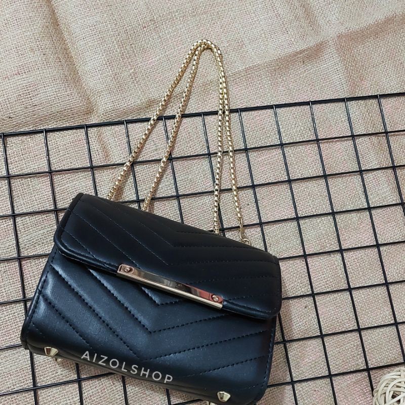 tas selempang VIONA  slingbag tas fashion tas wanita murah tas selempang rantai