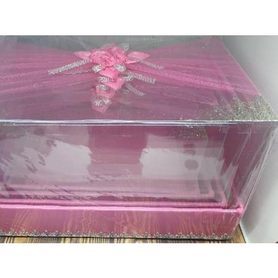 

✼ Box Hantaran Seserahan Mika Tile 1 Set Isi 4 Box - ✯