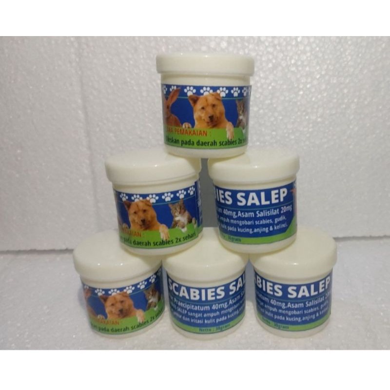 OBAT SALEP CREAM SCABIES HEWAN AMPUH AMAN TERJILAT KUCING ANJING KELINCI HAMSTER DLL TERMURAH