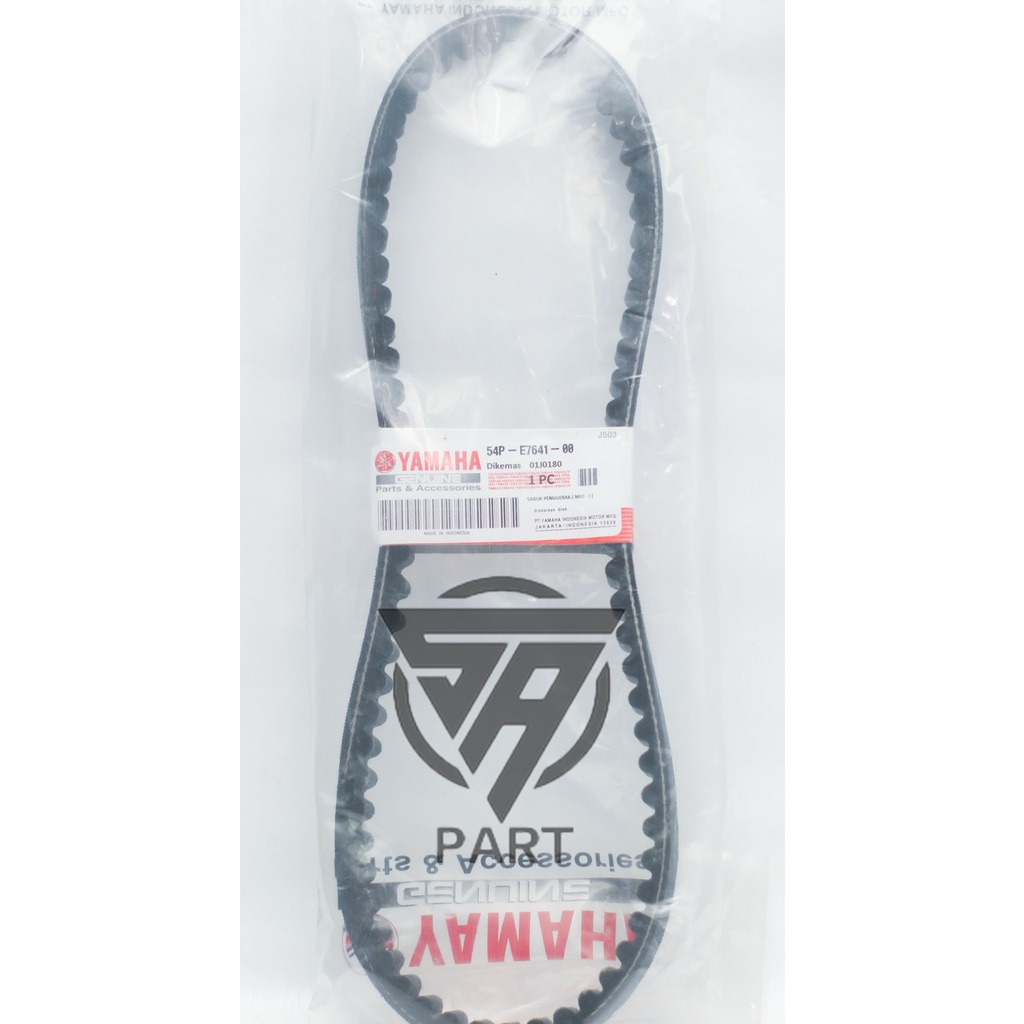 VANBELT VBELT V-BELT Ban Penggerak Only Yamaha Mio J, Xride, Fino Injection, soul GT 54P