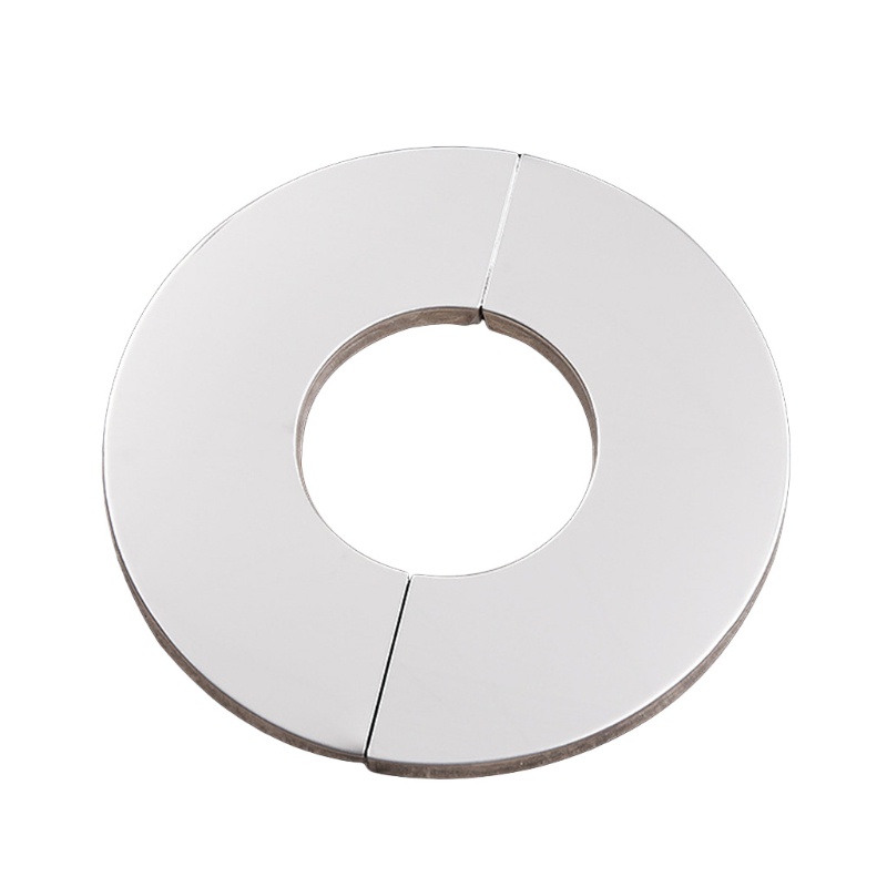 Gro Wall Split Flange Plat Escutcheon Bulat Untuk Keran Dapur Wastafel Toilet