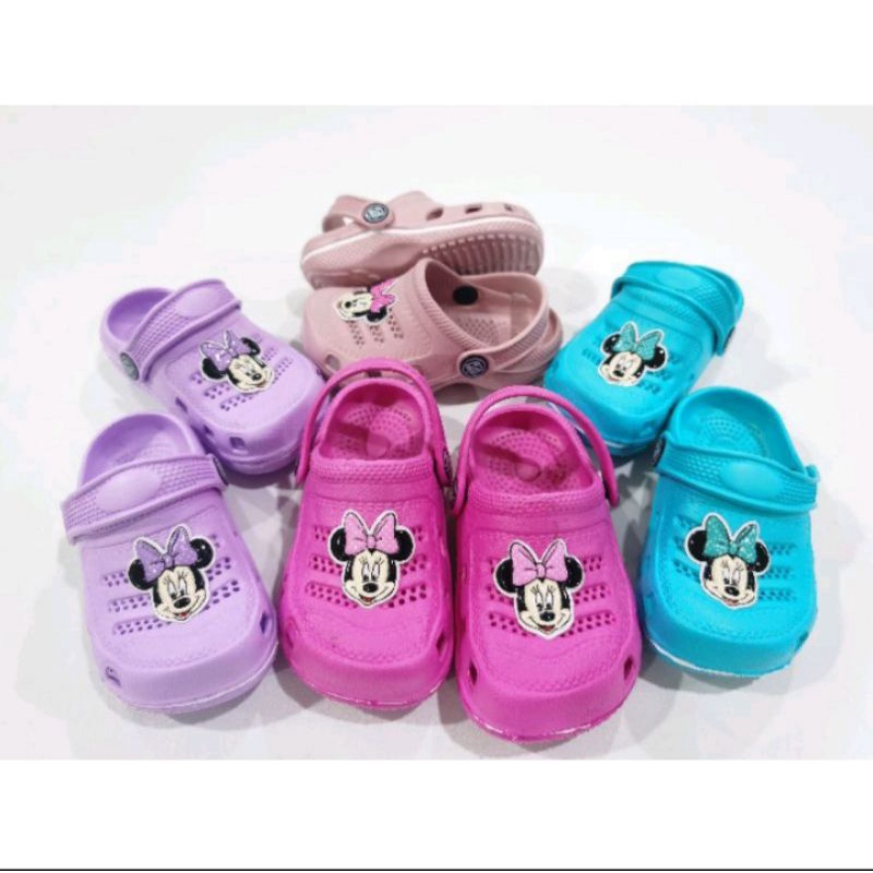 SANDAL BAYI SANDAL SELOP ANAK PEREMPUAN KARET RINGAN