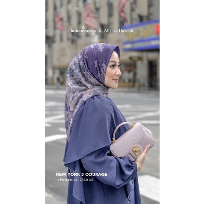 Buttonscarves New York 3 Courage New