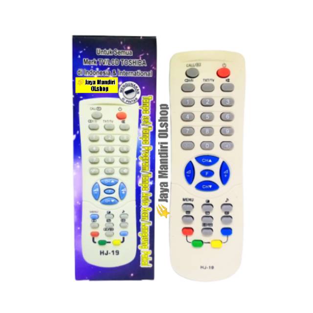 REMOT / REMOTE TV TOSHIBA TABUNG