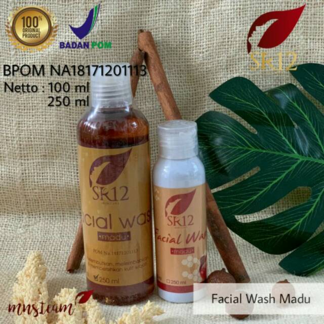 Facial wash madu SR12