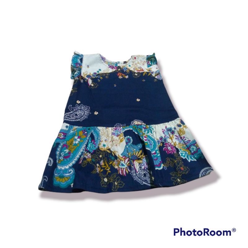 dress anak model batik