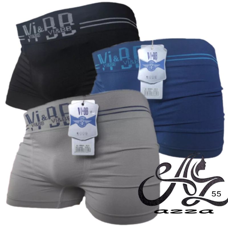 Paket 3 pcs Celana dalam pria model boxer