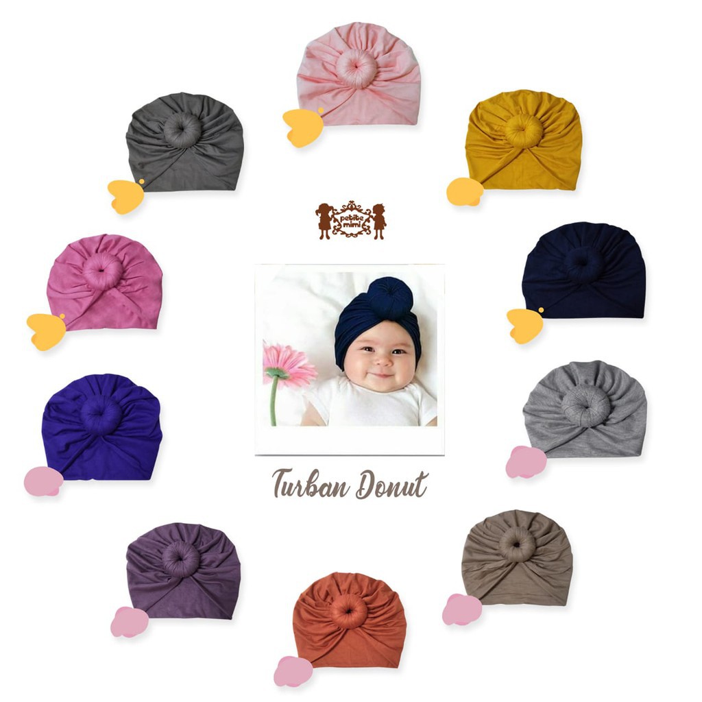 Petite Mimi Turban Donut