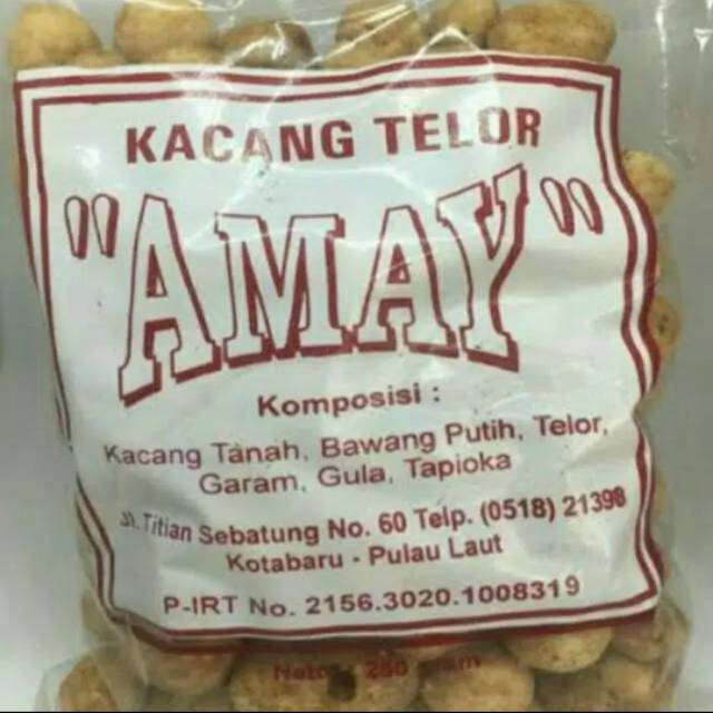 

Kacang telor "AMAY" 250gr