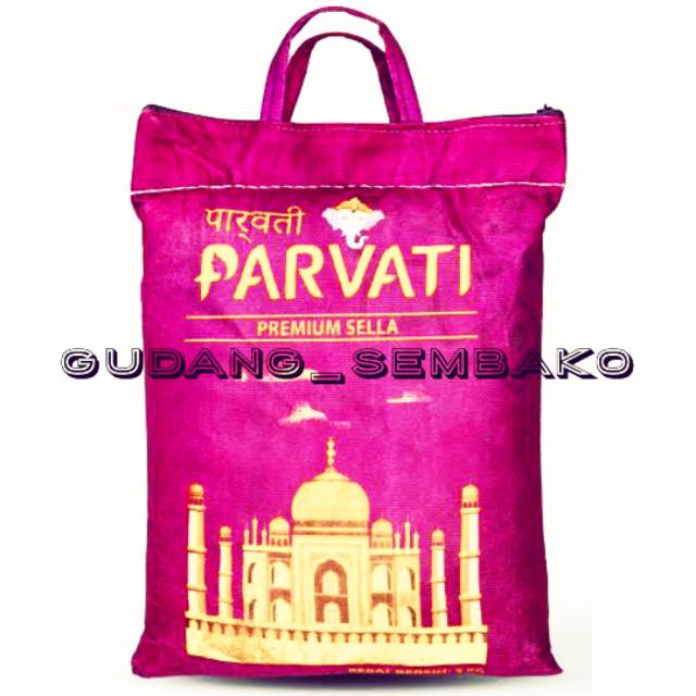 

Beras Kebuli Basmati Parvati Premium/ Beras India Original Asli