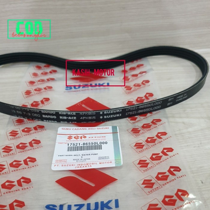 FAN VAN BELT APV FUTURA KARBU FUTURA INJEKSI GENIO CRV ORI 1PC