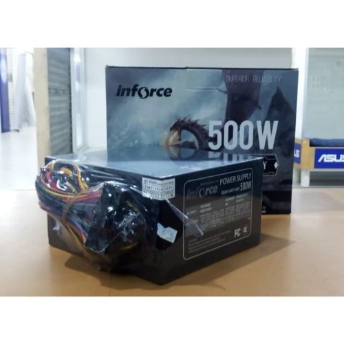 Power Supply (PSU) 500w Merk Inforce  untuk PC/PC Gamming