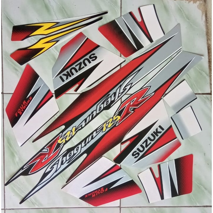 stiker striping suzuki shogun 125r 2005