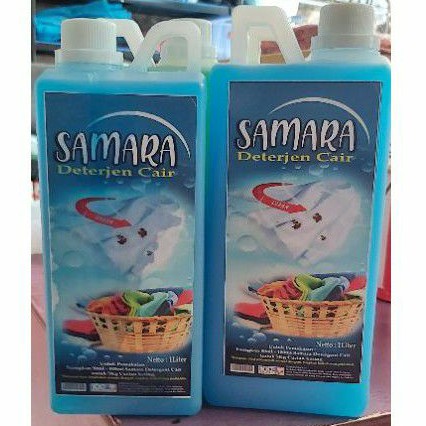 Deterjen Cair Samara 1 Liter Laundry Samara
