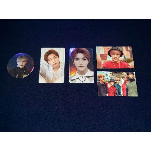Official Photocard holo, Hi Seoul, Circle card NCT 127 (Jungwoo, Taeyong, Johnny, Yuta, Groub)