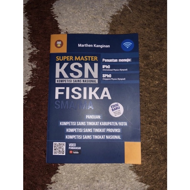 Buku SUPER MASTER KSN FISIKA Tingkat SMA Bekas Baru