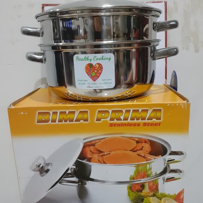 kukusan (steamer) stainless bima